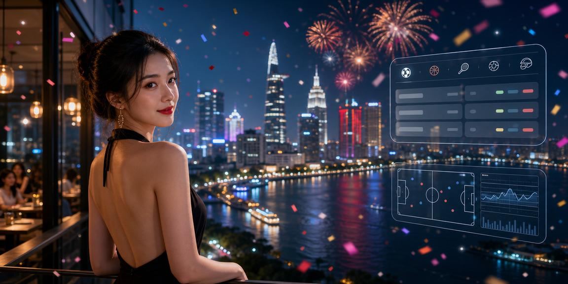 Người dùng tại TP.HCM ngồi uống cà phê và xem kèo thể thao trực tuyến trên laptop