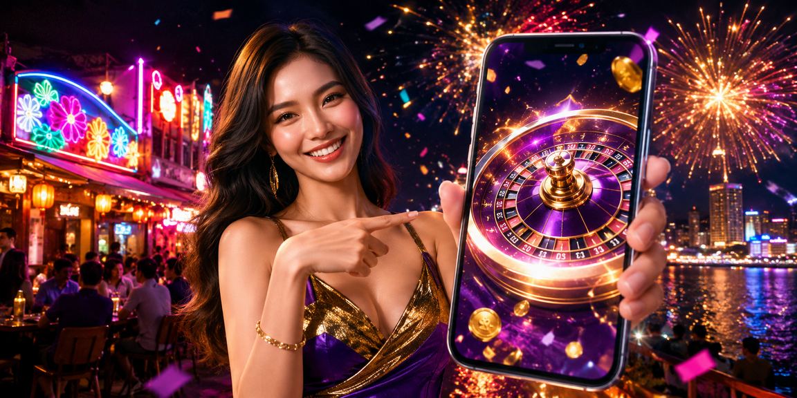 Chợ đêm Nha Trang – người chơi trải nghiệm roulette và các trò chơi casino trên điện thoại